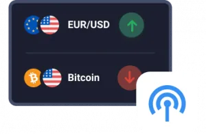 Integrated signals icon