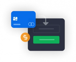 Deposit and trade icon